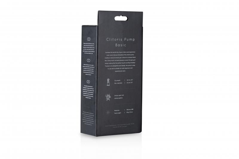 Increase the size and sensitivity of your clitoris with this... Saiz - Clitoris Pump Basic - Black photo-3