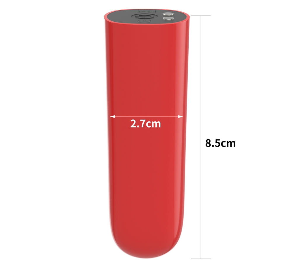 Rechargeable IJOY Bullet Scream is sized to stay at your sid... Lovetoy - IJOY Bullet Scream - Red photo-12