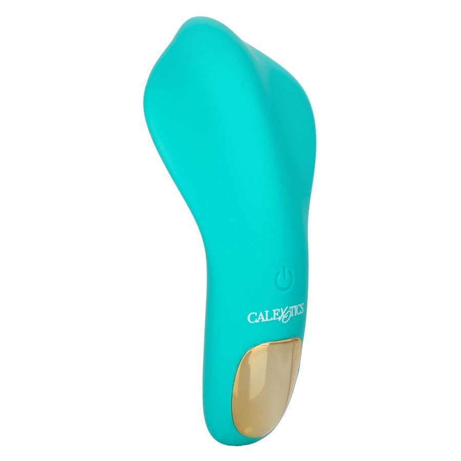 Slip the tickling Slay Pleaser into your purse or handbag fo... CEN - Slay PleaseMe Panty Vibe - Teal photo-6