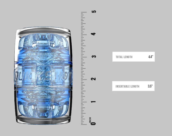渦輪增壓你的性生活!推出 Quickshot Turbo,這是我們最暢銷的緊湊型 Fleshlight 的全新版本。這款... Fleshlight - Quickshot Turbo 飛機杯 - 冰藍色 照片-7