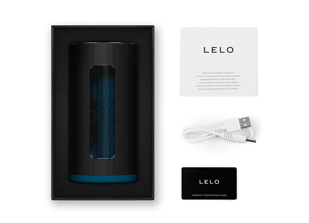 F1S V3 is an app-connected male masturbator updated with adv... Lelo - F1S V3 APP Sonic Pulse Masturbator - Teal photo-8