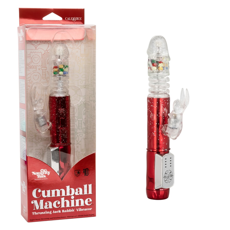 .
CEN - Cumball Machine 抽插兔仔震棒 - 红色 照片-11