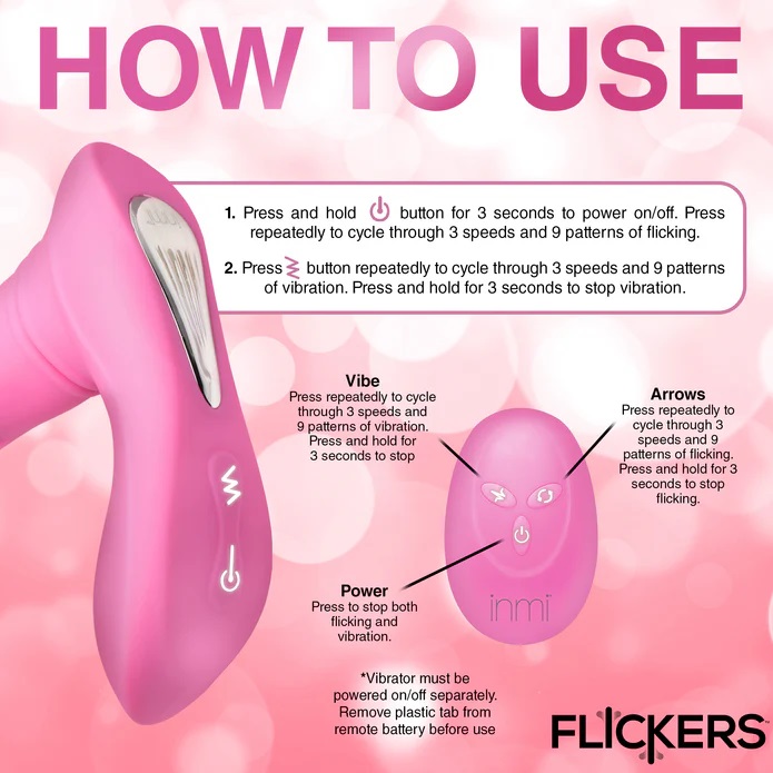 Prepare to reach new heights of ecstasy with this G-Flick G-... Inmi - G-Flick G-Spot Vibrator - Pink photo-6