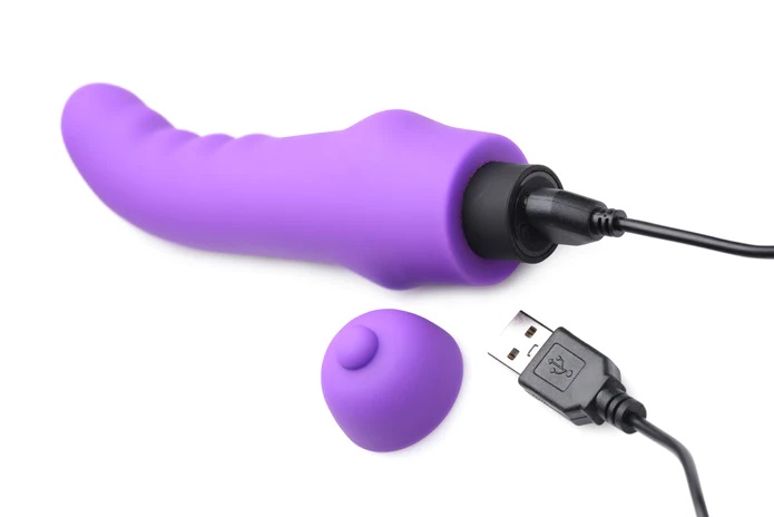 7 vibrating functions
G-Spot textured curved shaft
Waterproo... Gossip - Lil Wavy Mini G-Spot Vibrator - Violet photo-4