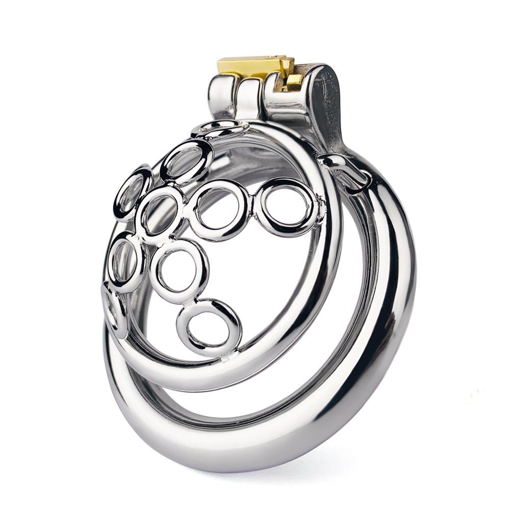 Total high: 26mm &n... FAAK - Chastity Cage 170 45mm - Silver photo-4