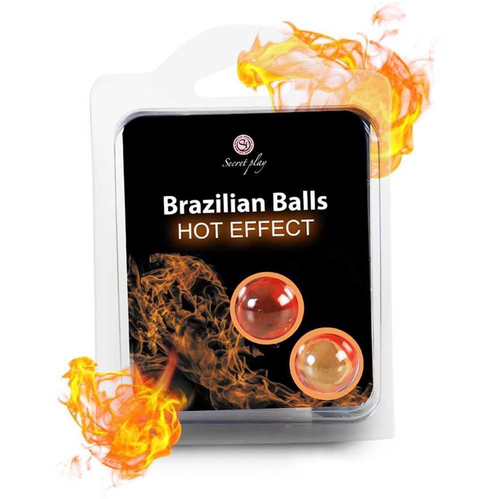 Dare to try the Brazilian balls that will not leave you indi... Secret Play - Brazilian Balls Oil Set - Hot Effect photo-4