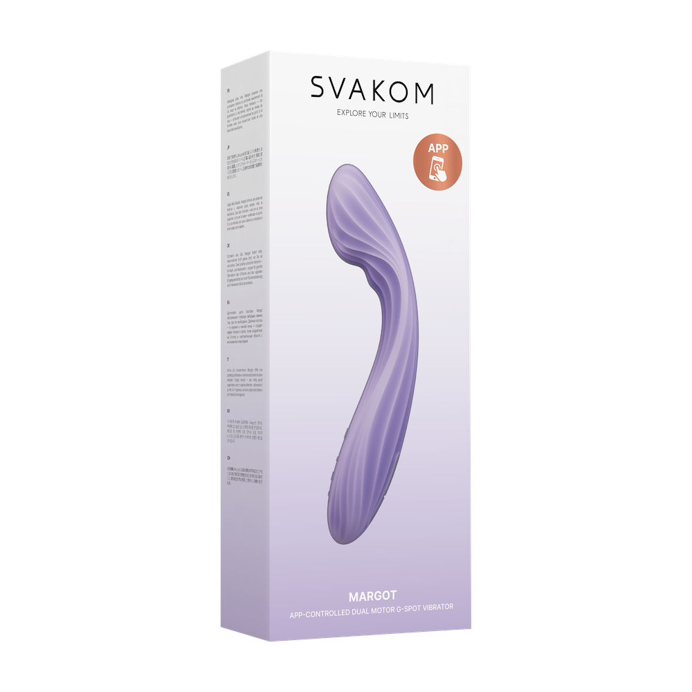SVAKOM - Margot APP G-spot Vibrator - Lilac Swirl photo-15