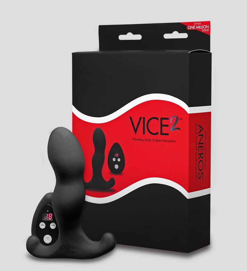 Powerful handsfree vibrating stimulation
Aneros largest prof... Aneros - Vice 2 Vibro Prostate Massager - Black photo-4