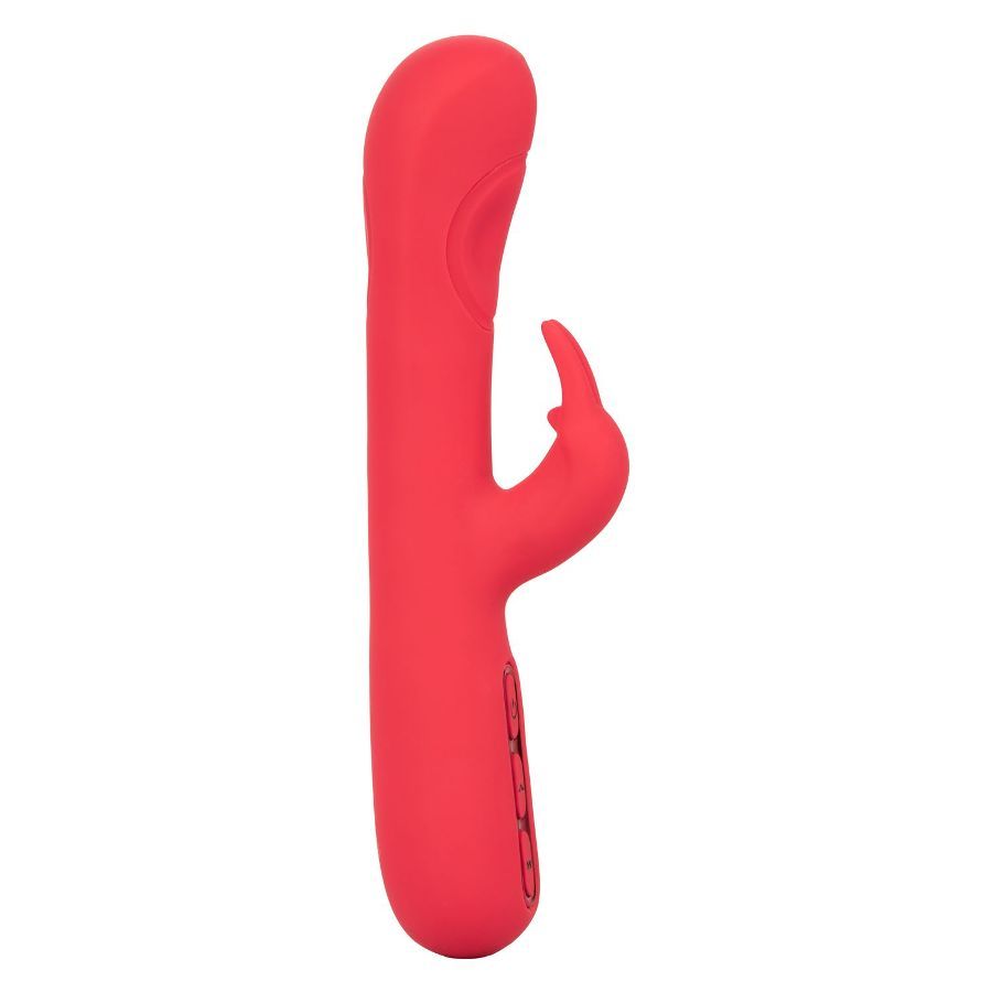 With 2 times the powerful thumping action, the thrilling Thr... CEN - Throb Pulse Vibe - Red photo-3