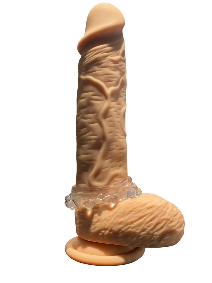 Transparent stretchy cock ring for maximum pleasure.
Dildo ... Toynary - Cock Ring - Clear photo-3