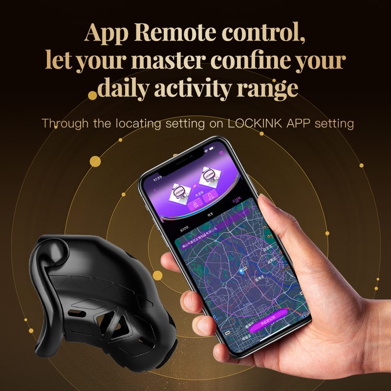 The App Chastity Cage Remotely by Lockink redefines chastity... Lockink - Zhiji APP Chastity Cage photo-4