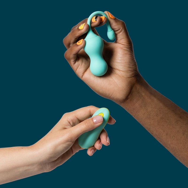 ROMP Cello is a remote-controlled G-Spot Vibrator designed t... Romp - Cello Egg - Green photo-3