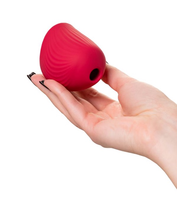 Vacuum-wave clitoral stimulator with quite bird shape.
Numb... Flovetta - Qli Birdie Stimulator - Red photo-2