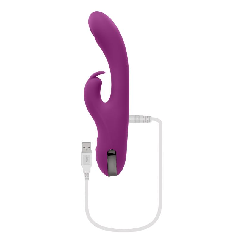 A source of pleasure awaits you with the Thumper rabbit vibr... Playboy - Thumper Rabbit Vibrator - Purple photo-6