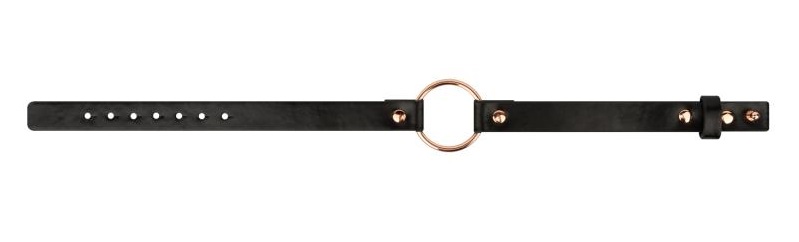Take your partner’s breath away with this alluring choker! I... Rosy Gold - Choker - Black photo-3