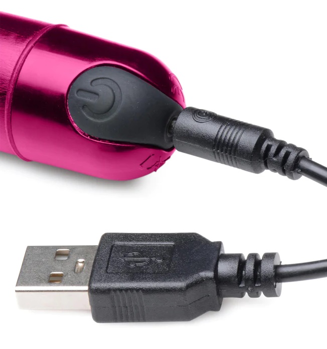 Have fun with this beautiful, metallic pink bullet! Known fo... Bang! - 10X Slim Metal Bullet - Pink photo-4