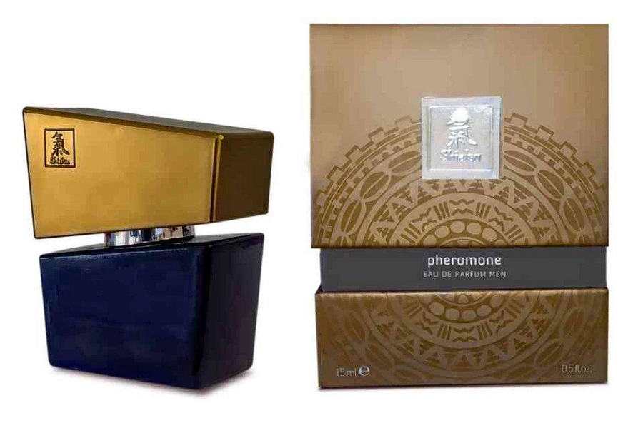 These special, highly concentrated pheromone perfumes with t... Shiatsu - Men Pheromone Perfume - Grey - 15ml photo-5