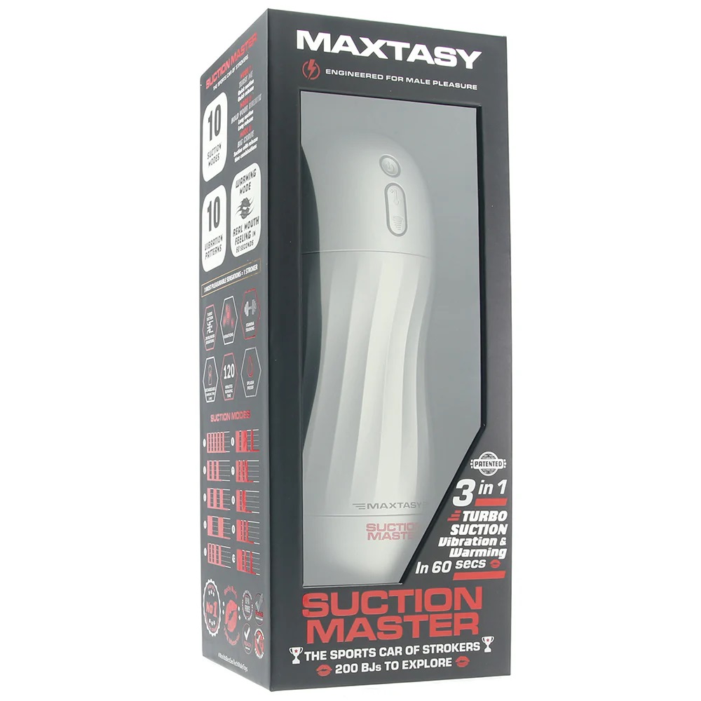 This world’s most elite pleasure stroker is engineered with ... Maxtasy - Suction Master Realistic Masturbator - Clear photo-10