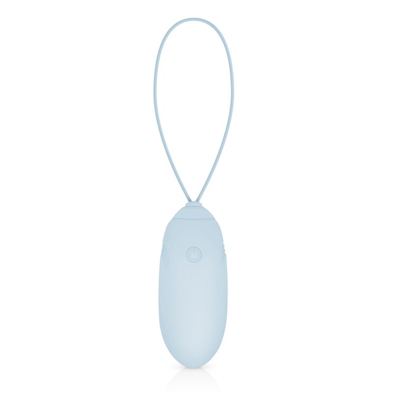 Luv Egg is a cheerful and accessible brand for women or coup... Luv Egg - Vibro Egg w Remote Control - Blue photo-2