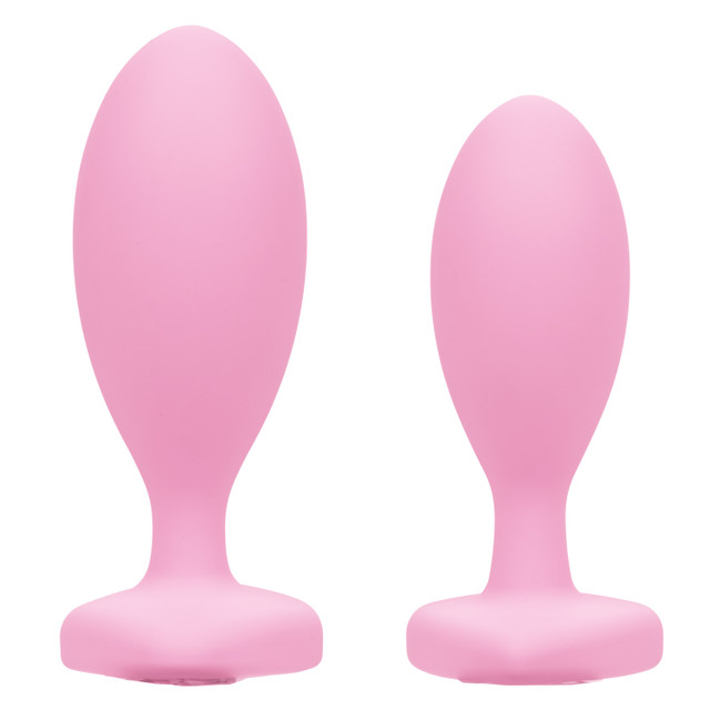Indulge your naughtiest fantasies and open yourself up to th... CEN - First Time Crystal Booty Duo - Pink photo-3