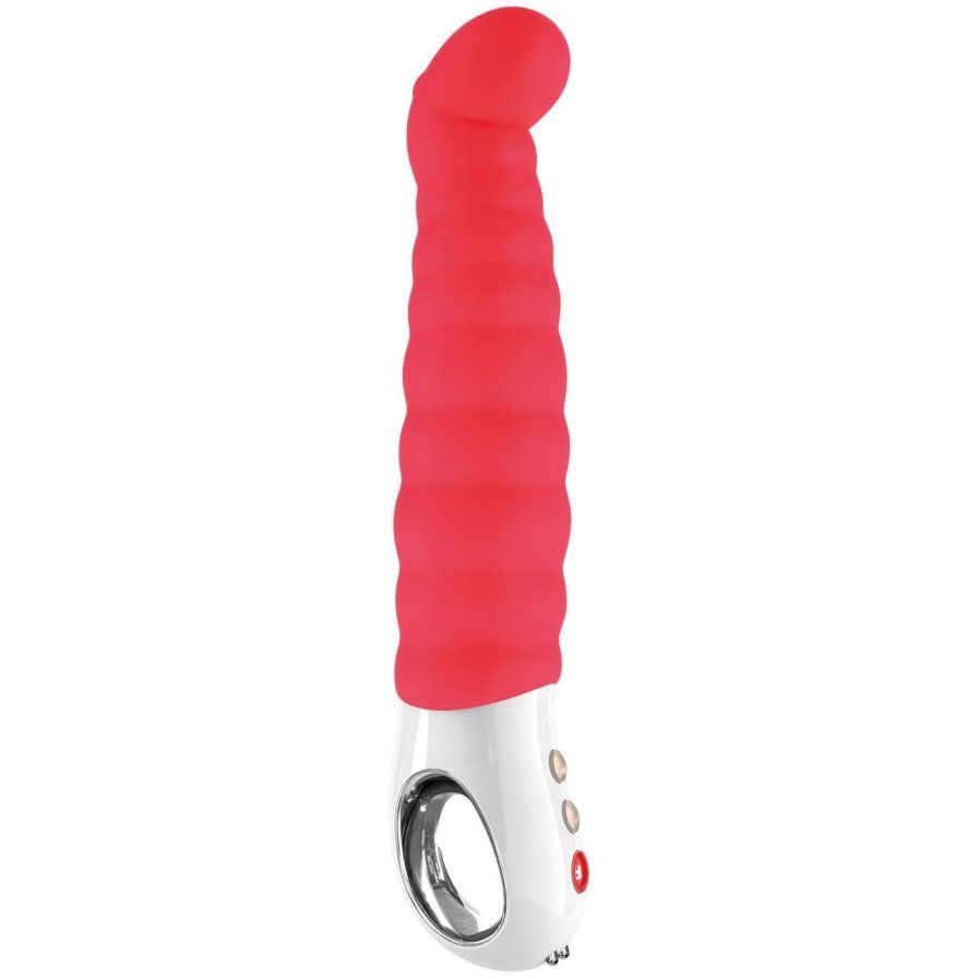 This Toy is not Joke.
With its friendly, playful appearanc... Fun Factory - G5 Der Vibe Patchy Paul - Neon Orange photo-2