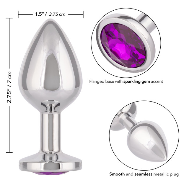 Introducing the Jewel Large Amethyst Plug, a stunning and lu... CEN - Jewel Amethyst Anal Plug L - Purple photo-6