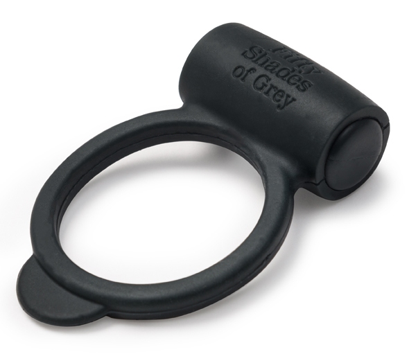 Shared pleasure and intensified stimulation for you both com... Fifty Shades of Grey - Vibro Love Ring - Black photo-2