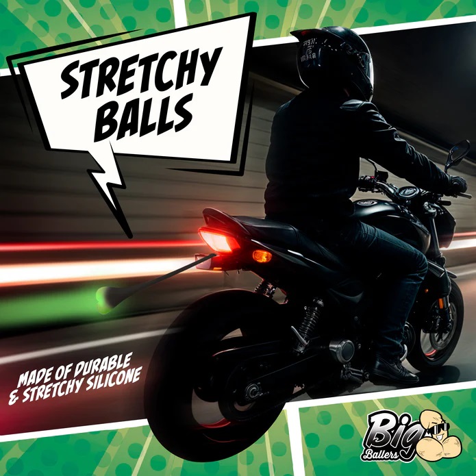 Introduce a dash of humor to your daily commute or surprise ... Big Ballers - Teeny Weeny Truck Nuts - Black photo-4