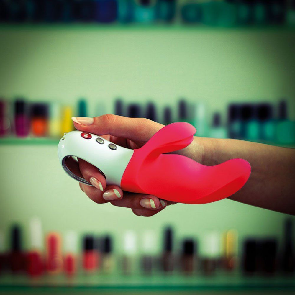 MiSS Bi – DER Vibrator combines phenomenal clitoris stimulat... Fun Factory - Miss Bi - Pink/White photo-7