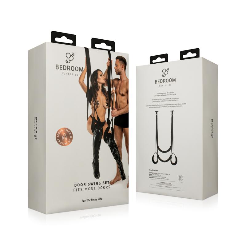 Bedroom Fantasies - Kinky Sex Swing - Black 照片-6