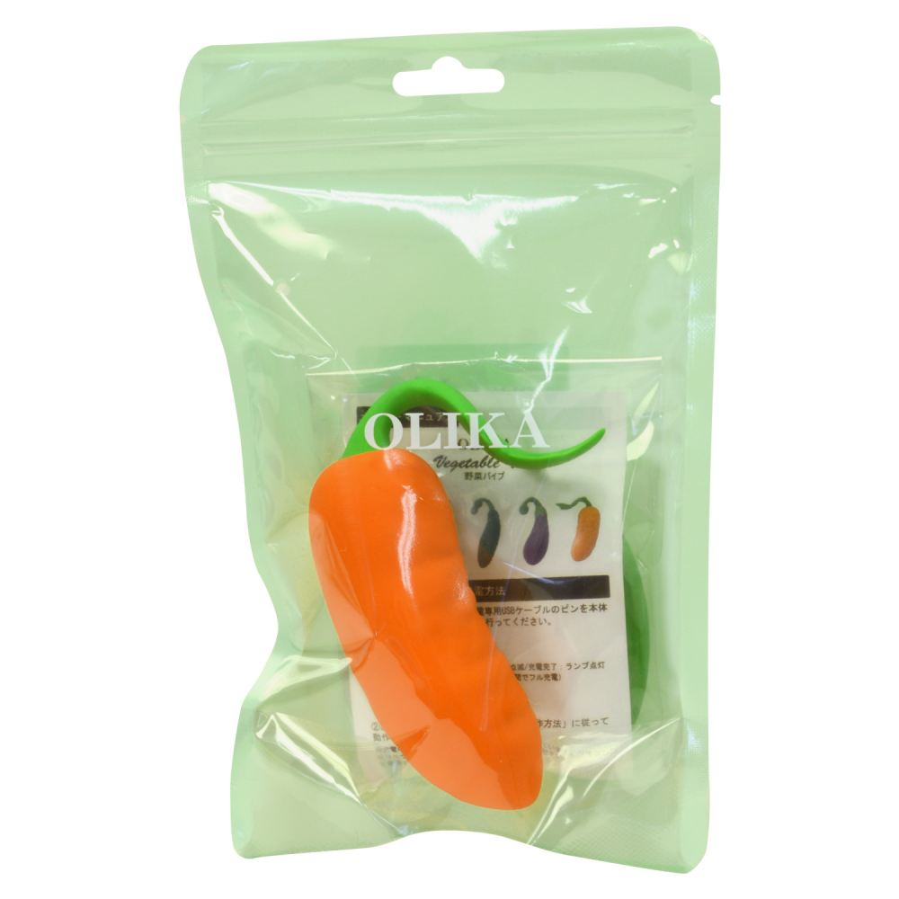 Olika - Carrot Mini Vibrator - Orange photo-8