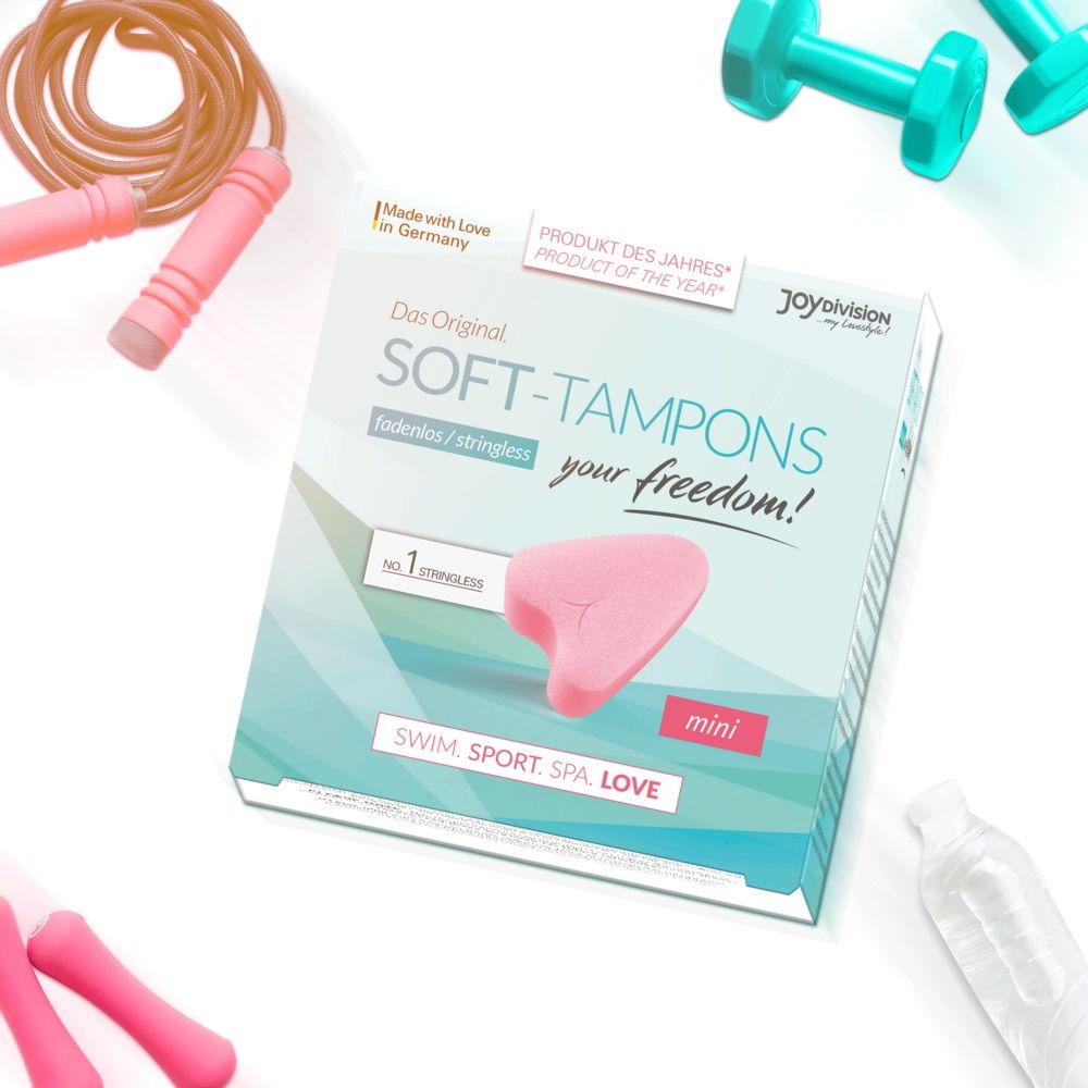 Discover your stringless freedom now!
Soft-Tampons are the ... Joy Division - Soft Tampons Mini 3's Pack photo-6