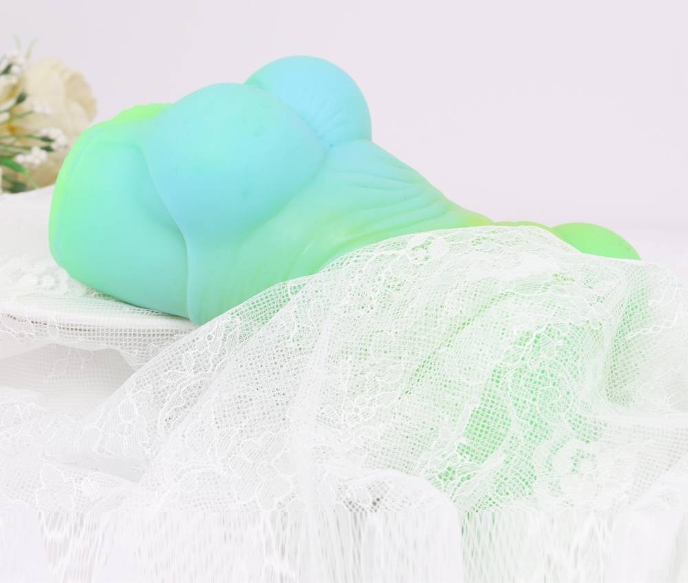 Realistic pocket pussy with breast, mini sex doll
Material:... FAAK - Flood Masturbator 1254g - Blue photo-7