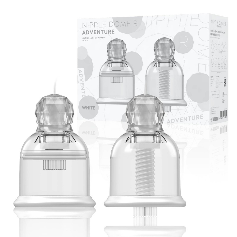 By increasing the dome width by 1.2cm, the nipple population... SSI - Nipple Dome R Adventure - White photo-7