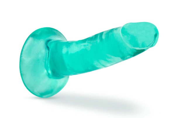 Blush B Yours Plus Hard n’ Happy is a realistic dildo with a... B Yours Plus - Hard & Happy Dildo 14cm - Teal photo-2