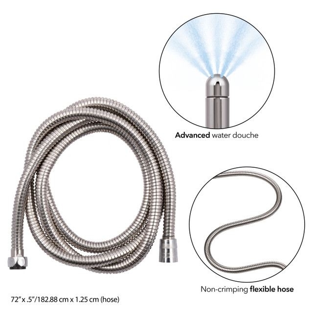 Keep things clean with the Pro Water Works System, a compreh... CEN - Pro Water Works Enema System - Silver photo-4