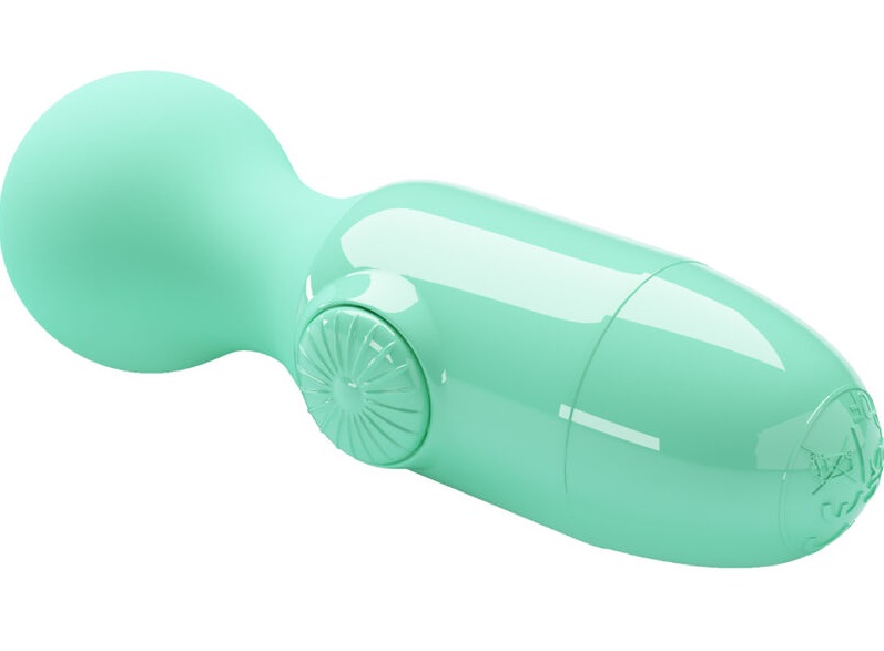 Experience the orgasmic magic of the Wonder Mini stick by Pr... Pretty Love - Little Cute Mini Massager - Green photo-3
