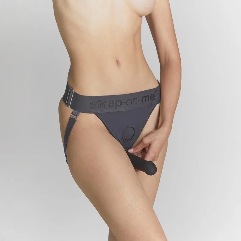 In between fantasy and reality !
The new Unique lingerie ha... Strap-On-Me - Unique Strap-On Harness - Grey photo-5