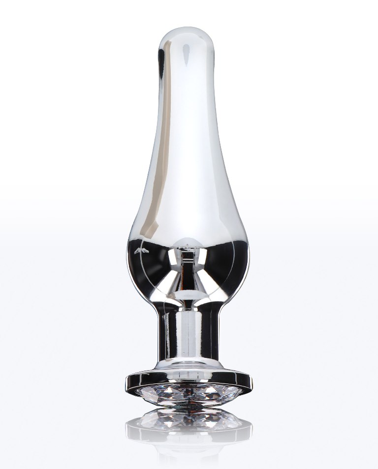 ToyJoy is proud to introduce the Diamond Bum Bijou Plug M. T... ToyJoy - Diamond Bum Bijou Plug M - Silver photo-2