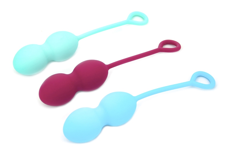The discreet love balls are designed for intimate internal p... Akposh - Luxury Kegel Ball - Light Green photo-7