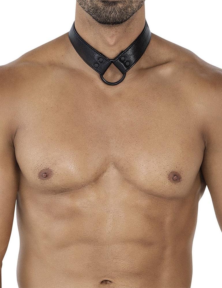 This innovation is no longer a myth, it is a reality; it ope... Cut4men - C-Ring Harness w Collar - Black photo-3