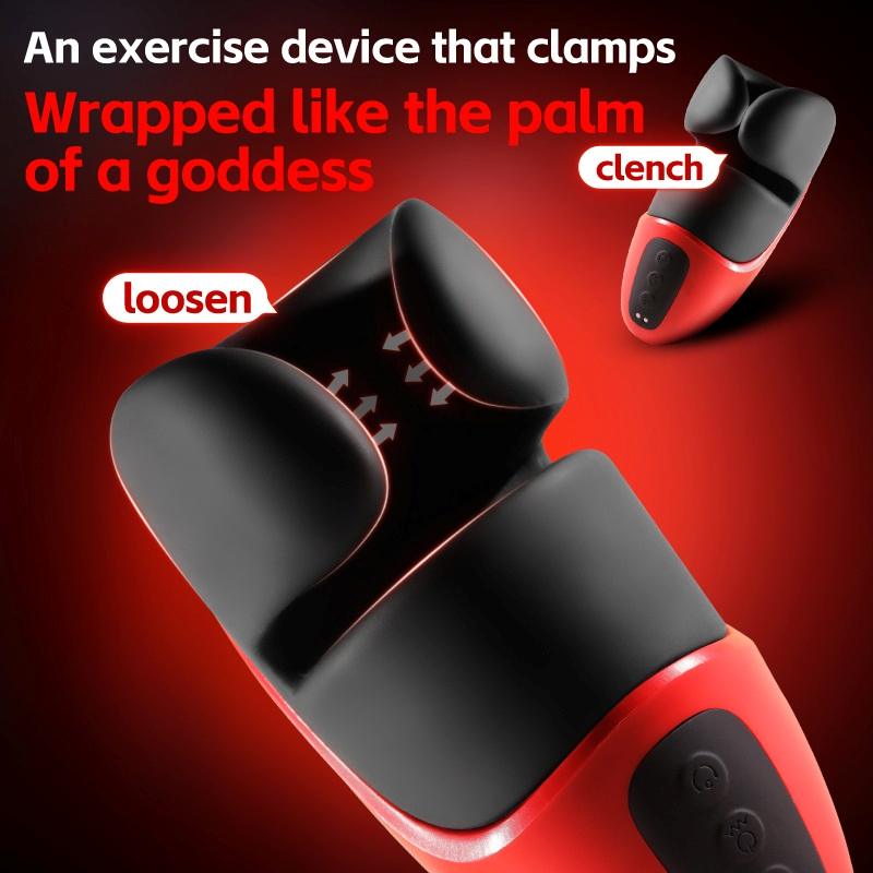 10 Kinds of vibration
10 speeds biting function
Rechargeabl... Secwell - Lena Vibro Masturbator - Black photo-4