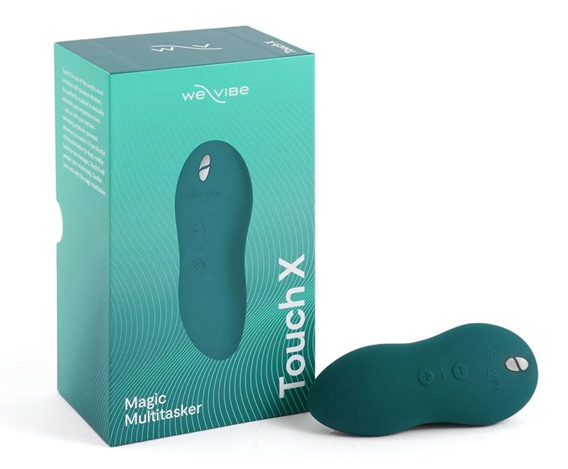 The smoothest vibrator – perfect for releasing body tension,... We-Vibe - Touch X - Green Velvet photo-8