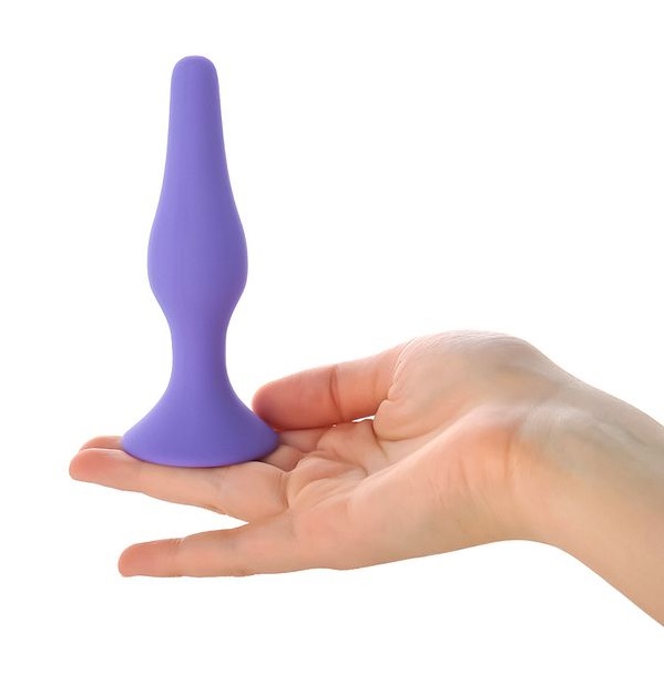 Discover new sensations with A-Toys anal plugs! It is made o... A-Toys - Butt Plug S - Purple photo-2