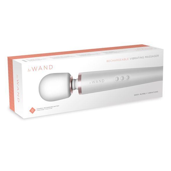 Le Wand - 充电式按摩棒 - 珍珠白色 Le Wand - 充电式按摩棒 - 珍珠白色 照片-5