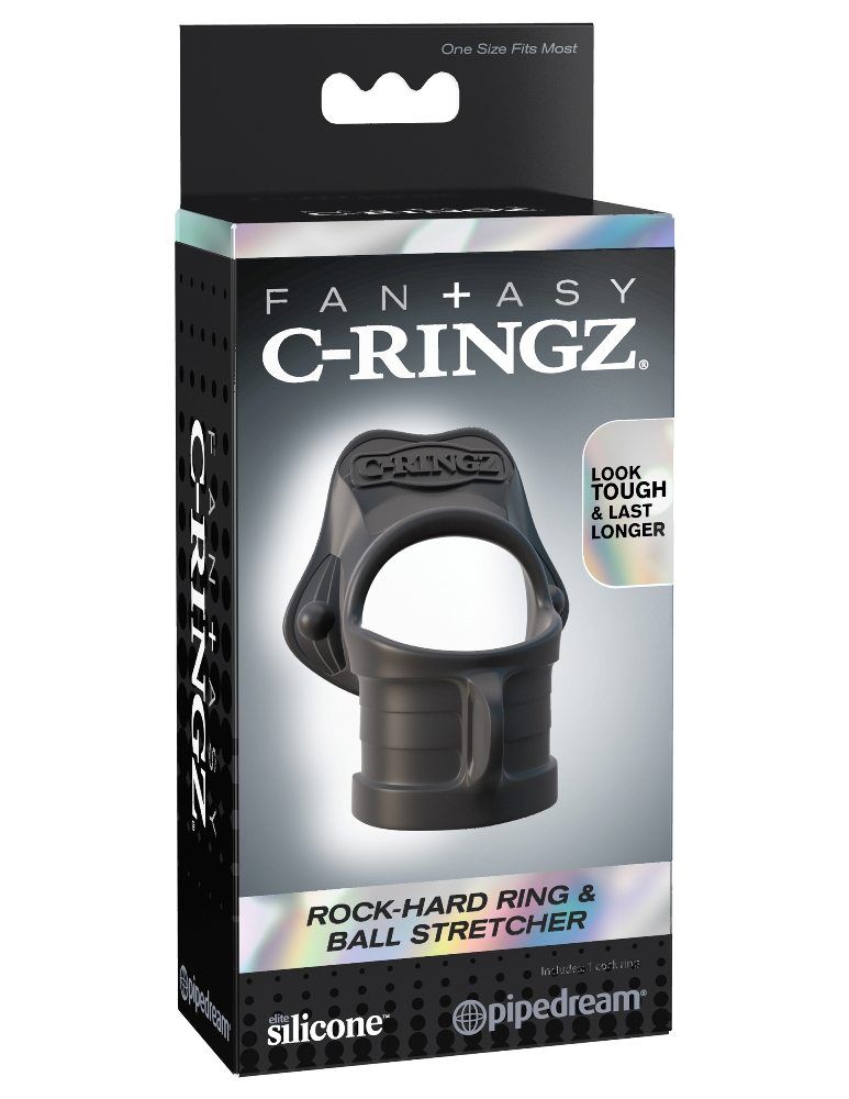 When you’re looking for the ultimate enhancement ring, the R... Pipedream - Rock Hard Ring & Stretcher - Black photo-8