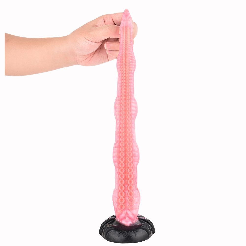 Material: silicone
Intotal L: 35cm
Insert L: 30cm
Diameter: ... FAAK - Lord Octopus Dildo M - Squidgy photo-7