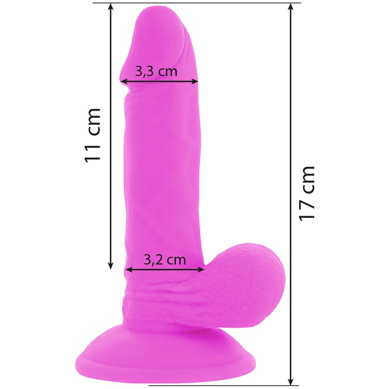 A complete range of dildos of a firm nature that are ready w... Diversia - Flexible Vibro Dildo 17cm - Purple photo-6