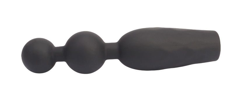 Phthalates Free, Waterproof, 10 Frequency Vibration, Unisex,... Chisa - Vibro Booty Beads - Black photo-5