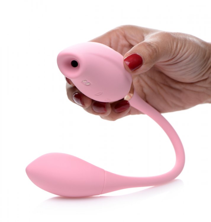Combine intense G-spot and clitoral stimulation for mind-blo... Inmi - Shegasm 8X Tandem Plus Stimulator - Pink photo-3